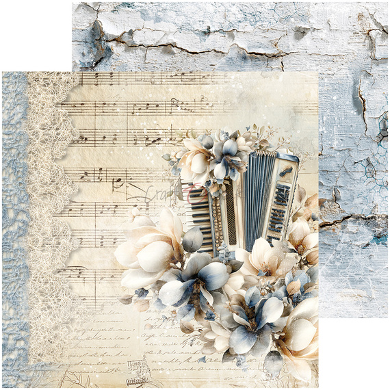 Zestaw papierów do scrapbookingu 20x20 - Craft o'clock - Melody of My Soul mix