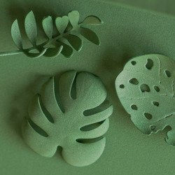 Pianka Foamiran - 60x70cm - 120 butelkowa zieleń