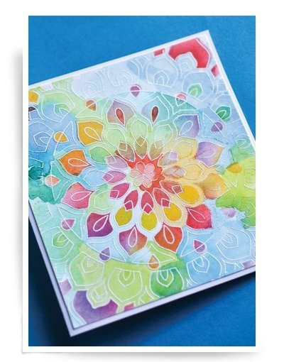 Zestaw masek - Birch Press Design - Shining Mandala