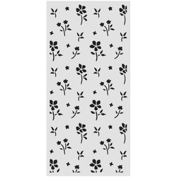 Szablon mix media 3D 12x25cm - Family drobne kwiatki - Stamperia