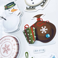 Ozdoby papierowe 3D - Dovecraft - Snowman Boże Narodzenie