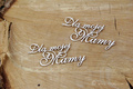 Tekturka - Dla mojej Mamy - napis 4x7,2cm - 2szt SC