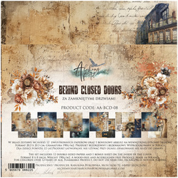 Zestaw papierów 20x20 - Alchemy of Art - Behind Closed Doors