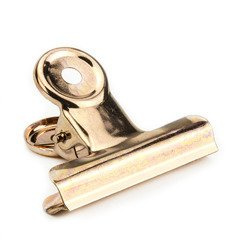 Klips metalowy miedziany 51mm - 1szt