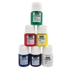 Farby do tkanin - Pebeo - Opaque mat 6 x 20ml