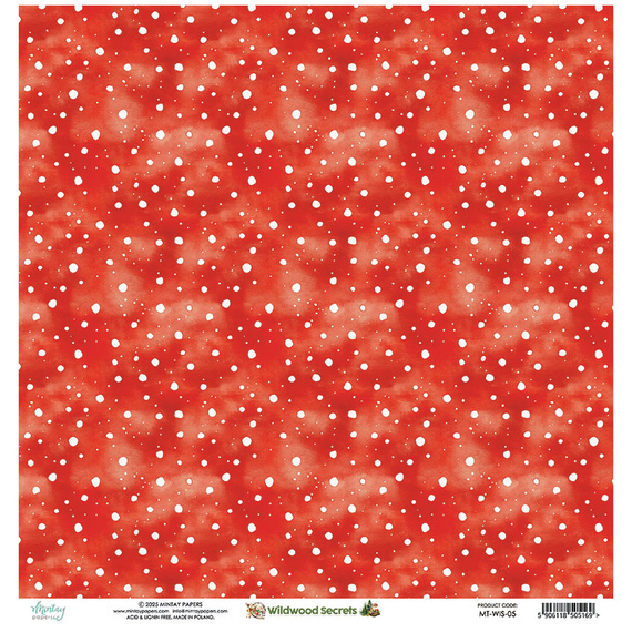Papier do scrapbookingu 30x30 - Mintay - Wildwood Secrets 05