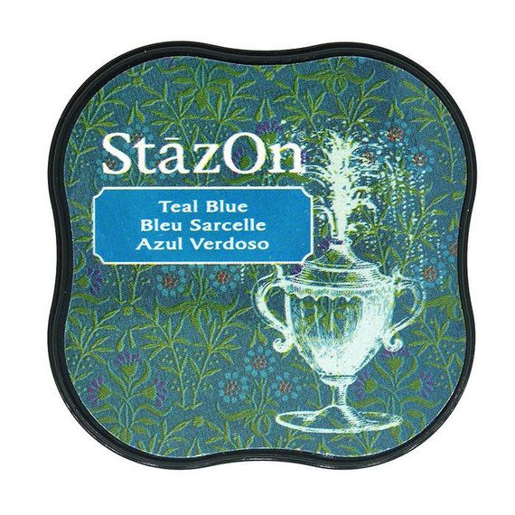 Tusz Midi StazOn - Teal Blue - turkusowy