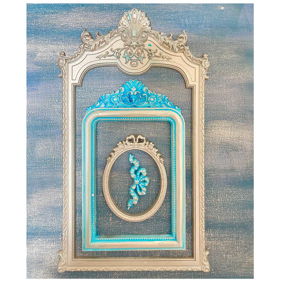 Foremka silikonowa - Prima - Antique Gaze ramki