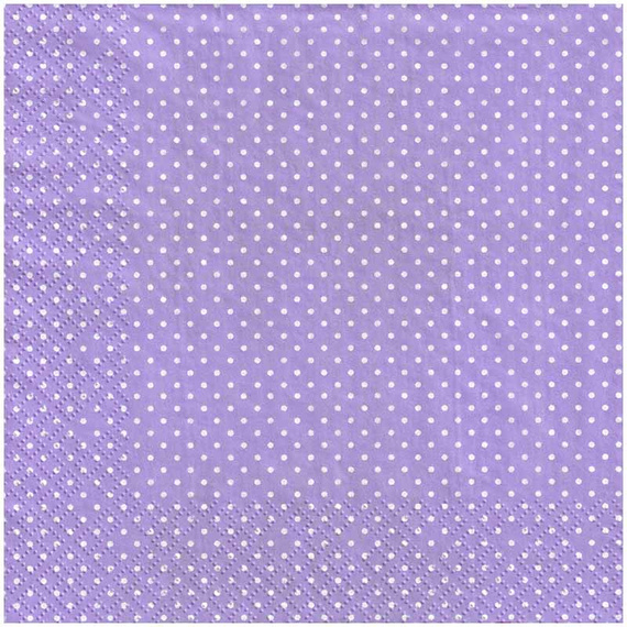 Serwetka 33x33cm - Lavender in a Wooden Pot lawenda