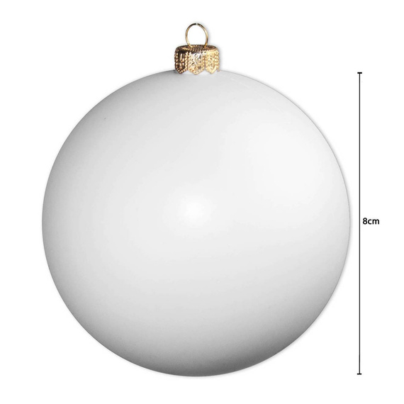 Bombka plastikowa 80mm