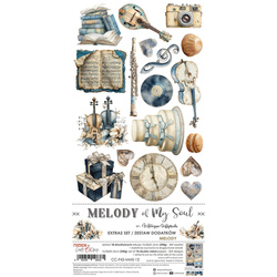 Zestaw dodatków do scrapbookingu - Craft o'clock - Melody of My Soul - Melody