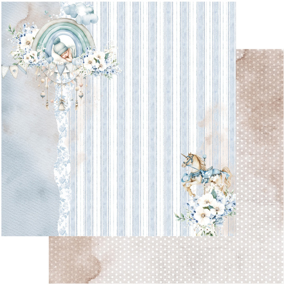Zestaw papierów do scrapbookingu 30x30 - Alchemy of Art - The Baby