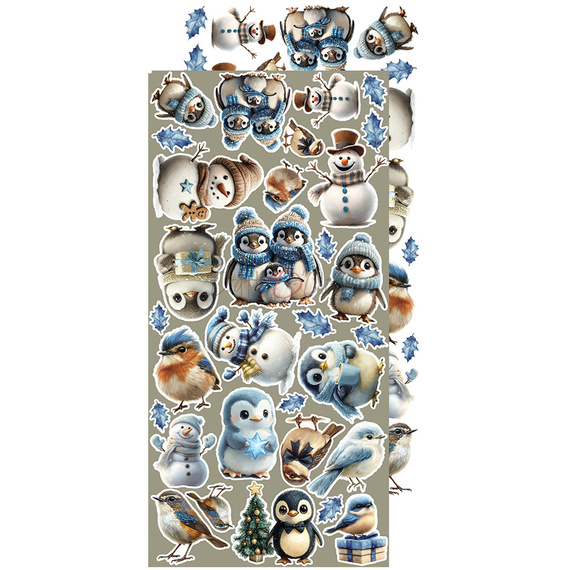 Zestaw dodatków do scrapbookingu  - Craft o'clock - Jolly Season - MIX