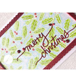 Stempel polimerowy - Julie Hickey - Jolly Holly Christmas ostrokrzew