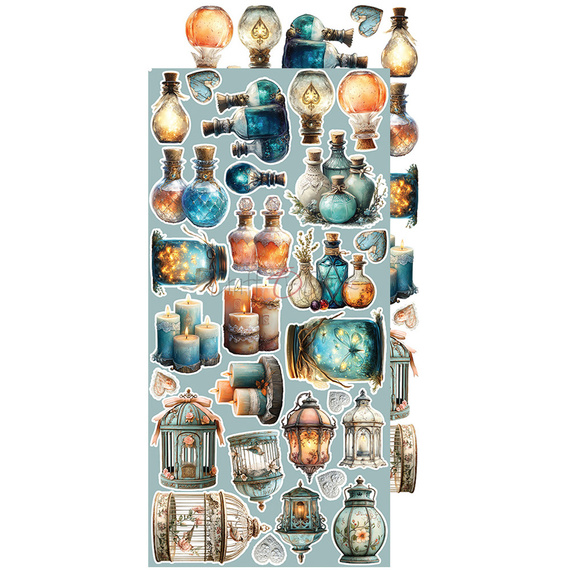 Zestaw dodatków do scrapbookingu - Craft o'clock - Sprites of Harmony - MIX