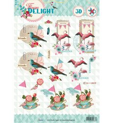 Papier A4 - Flower Delight nr.452 - StudioLight