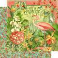 Papier do scrapbookingu 30x30 - Graphic 45 - Lost in Paradise - Lost in Paradise