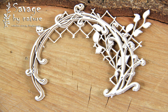 Tekturka - Savage by Nature - trójwarstwowy dekor - Scrapiniec