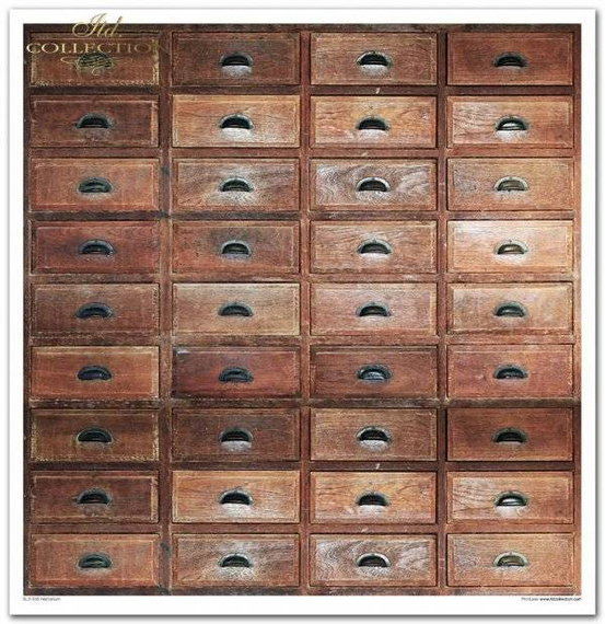 Zestaw papierów do scrapbookingu 30x30 - Herbarium zielnik