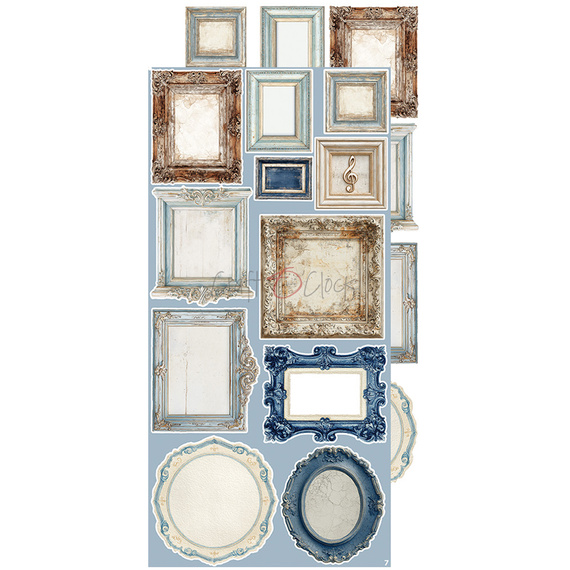 Zestaw dodatków do scrapbookingu - Craft o'clock - Melody of My Soul - MIX