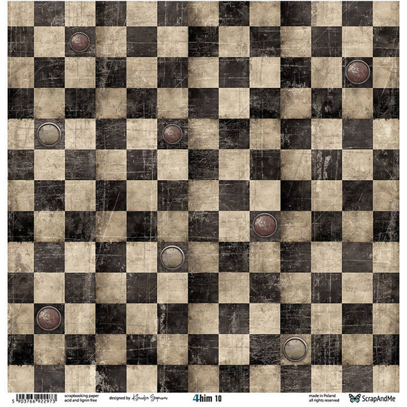 Papier do scrapbookingu 30x30 - ScrapAndMe - 4 him 09/10