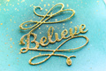 Wykrojnik - Poppystamps - Believe Flourish