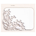 Tekturka - Lilly of the valley - rectangle frame 01 - prostokątna ramka 01 SC