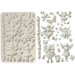 Foremka silikonowa - Whispering Woods wróżki - Stamperia