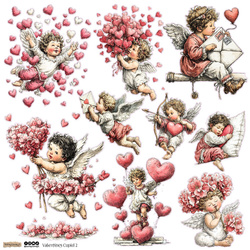 Naklejki papierowe - ScrapLove - Valentines Cupid 2