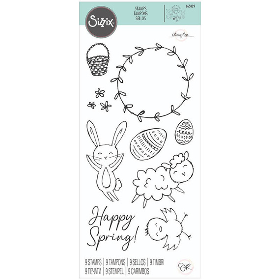Stempel Sizzix - Spring Essentialss by Olivia Rose