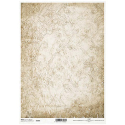 Papier ryżowy A4 do decoupage ITD-R2088 motyw tapetowy, vintage