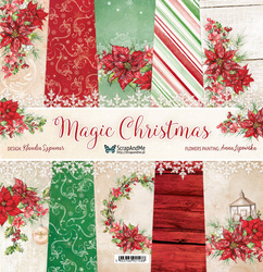 Zestaw papierów 30x30 - ScrapAndMe - Magic Christmas