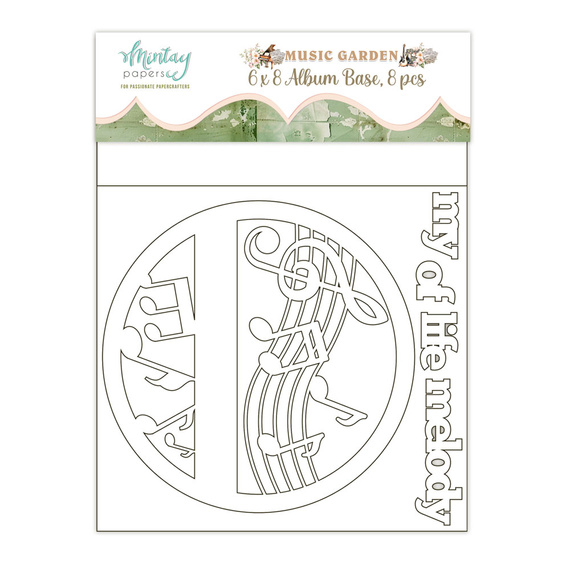 Baza albumowa Mintay 15,2 x 20,3 cm - Music Garden