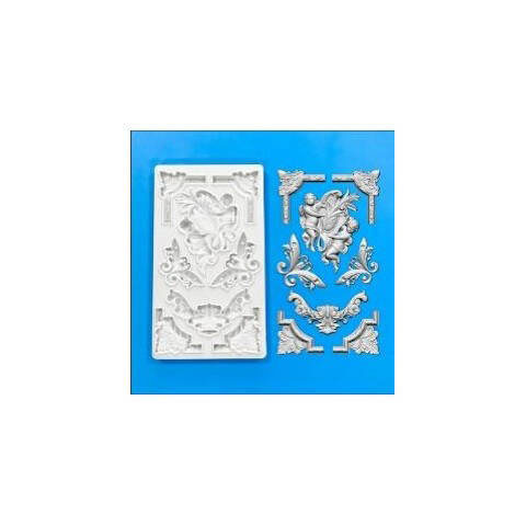 Foremka silikonowa - Pentart - Barok