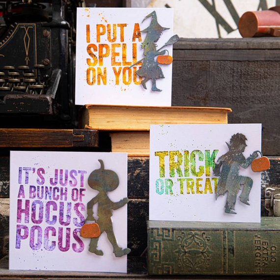 Wykrojnik Sizzix Thinlits - Halloween Night by Tim Holtz