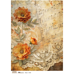 Papier ryżowy A4 - Scraplove - Fall 3 - Jesienne 3