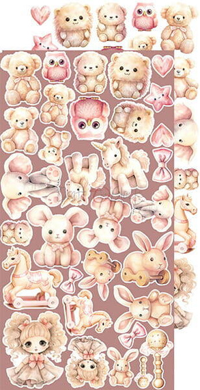 GIRL & CURL - Craft o'clock - zestaw dodatków - MIX