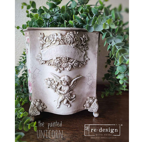 Foremka silikonowa - Prima - Angelic Aura aniołki zawijasy