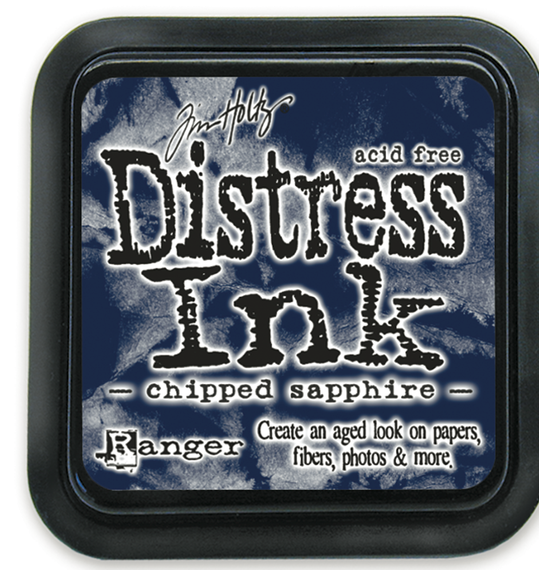 Tusz Distress Ink Pad - Ranger - Tim Holtz - Chipped Sapphire