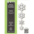 Wykrojnik - Poppystamps - Stitched Evangeline Snowflakes - śnieżynki