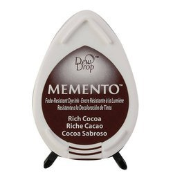 Tusz Memento Dew Drop - Rich Cocoa - Tsukineko brązowy