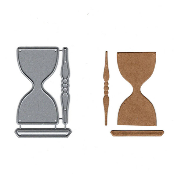 Wykrojnik - Poppystamps - Small Hour Glass - mała klepsydra