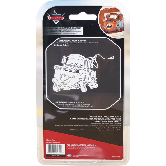 Wykrojnik - Disney - Mater Złomek - Auta Pixar