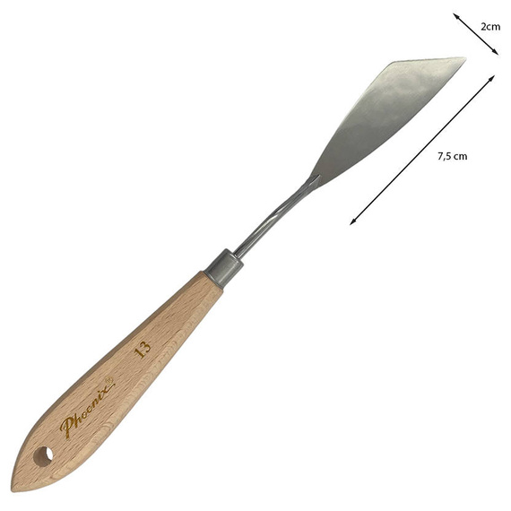 Szpachelka malarska do farb - nr 13