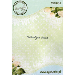 Stempel polimerowy - Wesołych Świąt 2 - Agateria
