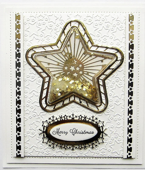 Wykrojnik - Creative Expressions - Radiating Star - gwiazda