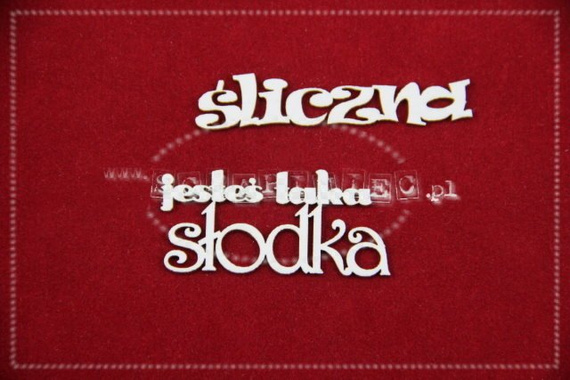 Tekturki To dziewczynka! zestaw słówek SC