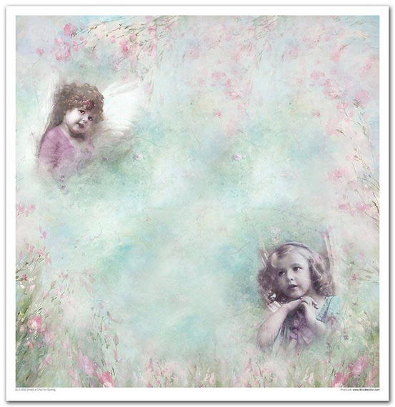 Zestaw papierów do scrapbookingu 30x30 - Shabby Chic for Spring