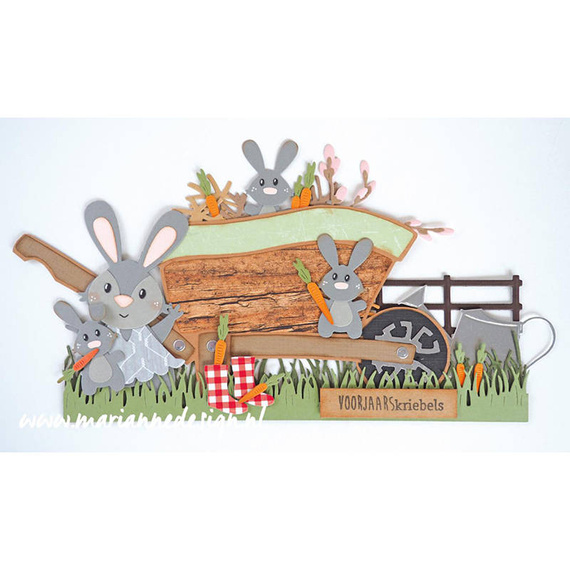 Wykrojnik - Marianne Design - Farmers Fence / płotek