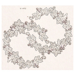 Tekturka - Grapevine - 2 wreaths - 2 wieńce SC